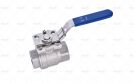 Two-Piece Stainless Steel Threaded Ball Valve